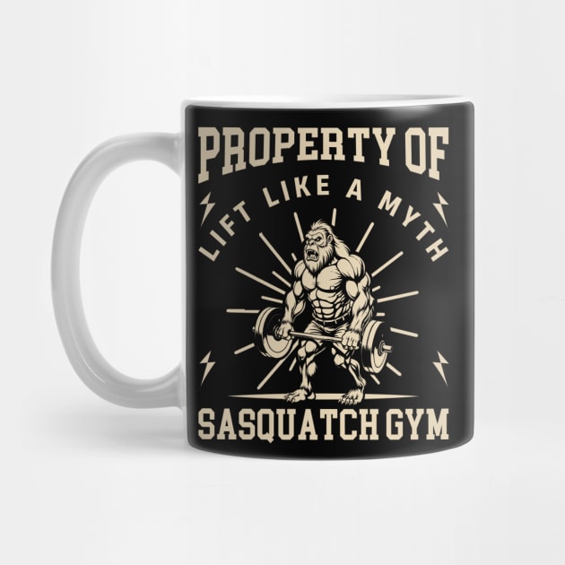 Sasquatch Gym - Lift Like a Myth by Otaku Vibes